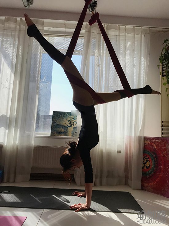 95后瑜伽女神李羽桐图5